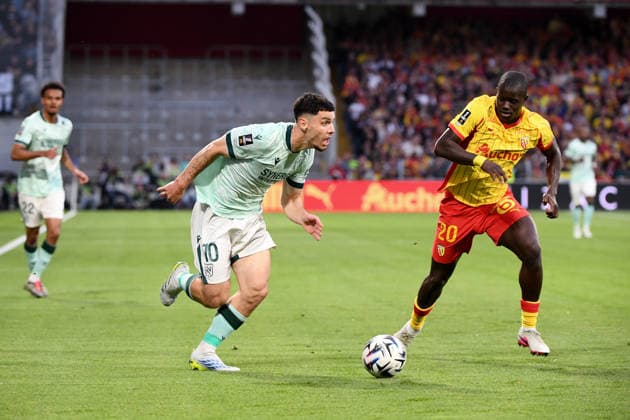 RC Lens v FC Nantes - Ligue 1 McDonald s 2025 2026 10 Matthis ABLINE (fcn) during the Ligue 1 McDonald s match between Lens and Nantes at Stade Bollaert-Delelis on May 8, 2026 in Lens, France. Lens France  Copyright: xFEPx 776348389