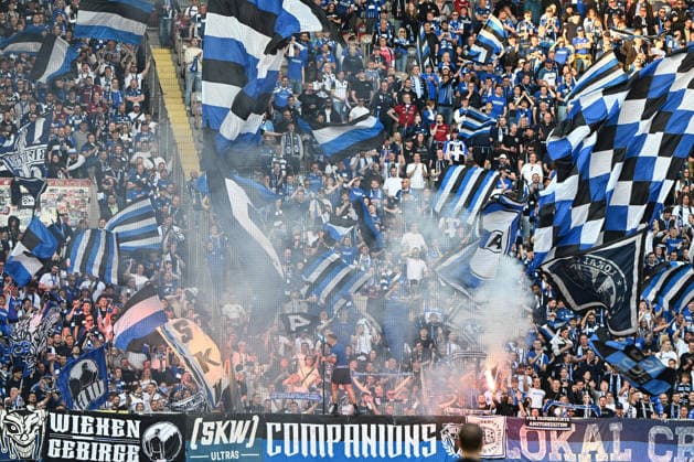 Football 2 Bundesliga Season 2025 26 1 FC Kaiserslautern 08 05 2026 Fritz Walter Stadion 1 FC Kaiserslautern fck Arminia Bielefeld bi 2 0 Numerous fans had traveled from Bielefeld 1 FC Kaiserslautern