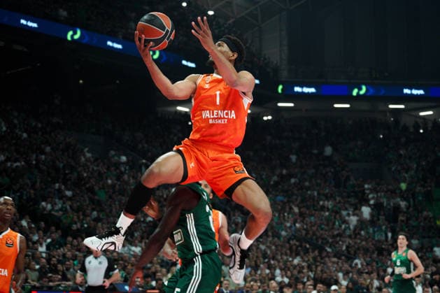 May 8, 2026, Athens, Athens, Greece: during the EuroLeague Playoffs Game 4 between Panathinaikos and Valencia at Telekom Center Athens in Athens, Greece on May 8, 2026. EuroLeague Playoffs: Panathinaikos Vs Valencia  - ZUMAa226 20260508_zip_a226_006 Copyright: xGiorgosxArapekosx