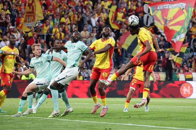 FOOTBALL : RC Lens vs FC Nantes - Ligue 1 J33 - 08 05 2026 Samson BAIDOO (RC Lens) lors du match RC Lens vs FC Nantes, Ligue 1 J33, stade Bollaert-Delelis, le 8 mai 2026 - photo Laurent Sanson PsnewZ  Copyright: xLaurentxSANSONx xPsnewZx