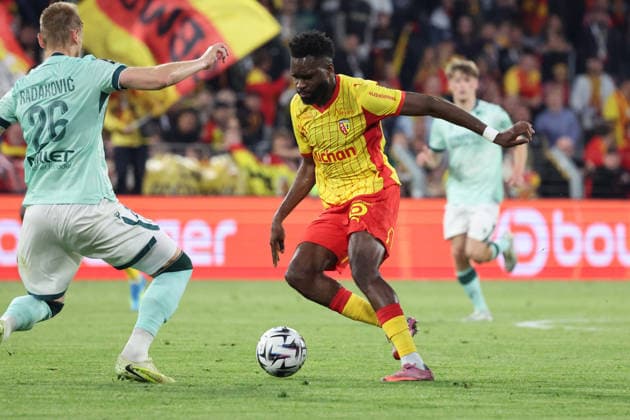 FOOTBALL : RC Lens vs FC Nantes - Ligue 1 J33 - 08 05 2026 Odsonne EDOUARD (RC Lens) lors du match RC Lens vs FC Nantes, Ligue 1 J33, stade Bollaert-Delelis, le 8 mai 2026 - photo Laurent Sanson PsnewZ  Copyright: xLaurentxSANSONx xPsnewZx