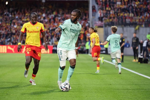 FOOTBALL : RC Lens vs FC Nantes - Ligue 1 J33 - 08 05 2026 Chidozie AWAZIEM (FC Nantes) lors du match RC Lens vs FC Nantes, Ligue 1 J33, stade Bollaert-Delelis, le 8 mai 2026 - photo Laurent Sanson PsnewZ  Copyright: xLaurentxSANSONx xPsnewZx