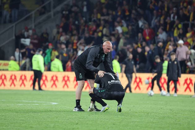 FOOTBALL : RC Lens vs FC Nantes - Ligue 1 J33 - 08 05 2026 Anthony LOPES (FC Nantes) lors du match RC Lens vs FC Nantes, Ligue 1 J33, stade Bollaert-Delelis, le 8 mai 2026 - photo Laurent Sanson PsnewZ  Copyright: xLaurentxSANSONx xPsnewZx