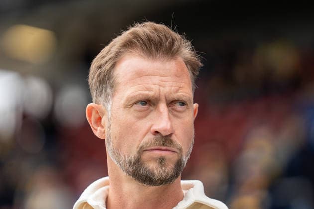 Germany Soccer, 2 Bundesliga, 33 Matchday 2025 26, Eintracht Braunschweig Dynamo Dresden on 09 05 in Braunschweig, Eintracht Stadion Lars Kornetka Coach Eintracht Braunschweig Portrait, Portrait Copyright: xSvenxHeidmannx