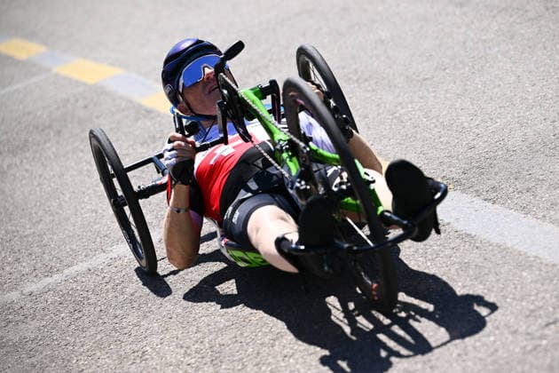 UCI Para Cycling Road World Cup: Round 3 Picture by Olly Hassell SWpix.com - 09 05 2026 - Cycling - UCI Para Cycling Road World Cup: Round 3 - Pescara, Abruzzo, Italy - Men H2 Road Race - Yves Schmied (Switzerland) Copyright: x xSWpix.comx(t axPhotographyxHubxLtd)xOllyxHassell SWpix.comx SWP-3030-14084