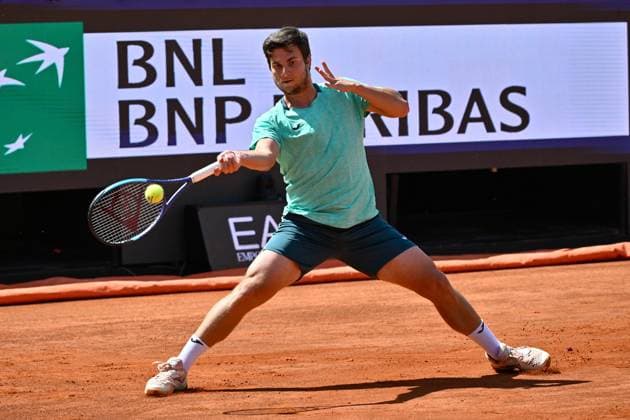 Foto IPP Cavaliere Emiliano. Roma 09 05 2026. Tennis Internazionali d Italia 2026. Nella foto: Miomir Kecmanovic. Italy Photo Press - World Copyright italy ITALY  Copyright: xR4924_italyphotopressx