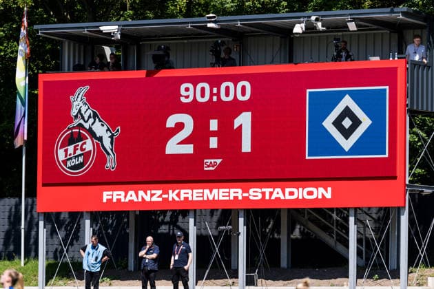 Google Pixel Frauen Bundesliga, 1 FC Köln Hamburger SV 09 05 2026 End in Cologne 2 1 Google Pixel Frauen Bundesliga, 1 FC Köln Hamburger SV, Köln, Franz Kremer Stadion am 09 05 2026 DFB REGULATIONS PROHIBIT ANY USE OF PHOTOGRAPHS AS IMAGE SEQUENCES AND OR QUASI VIDEO Copyright: xBEAUTIFULxSPORTS Wunderlx