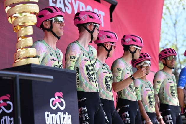 09-05-2026 Giro D italia; Tappa 02 Burgas - Veliko Tarnovo; 2026, Ef Education - Easypost; Burgas; 
