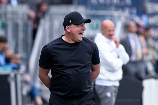 Udinese s coach Kosta Runjaic during the Serie A soccer match between Cagliari Calcio and Udinese at the Unipol Domus in Cagliari, Sardinia - Saturday 9th May. - Soccer  Copyright: xGianlucaxZuddas LaPressex