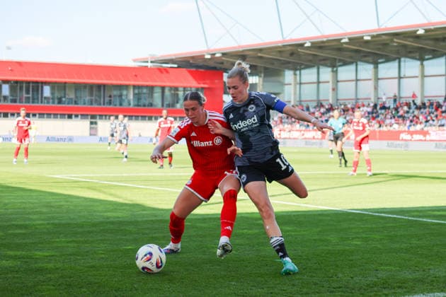 Football, Women, 1st BL, FC Bayern Munich - Eintracht Frankfurt