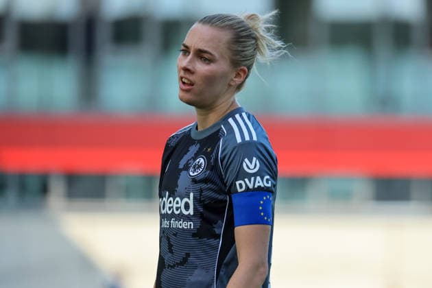 Munich, Germany 09 May 2026 1 Womens Bundesliga 25 Matchday FC Bayern Munich vs Eintracht Frankfurt In the picture Laura Freigang SGE Copyright: HMBxMedia MadeleinexFantini
