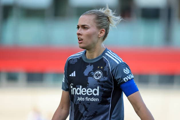 Munich, Germany 09 May 2026 1 Womens Bundesliga 25 Matchday FC Bayern Munich vs Eintracht Frankfurt In the picture Laura Freigang SGE Copyright: HMBxMedia MadeleinexFantini