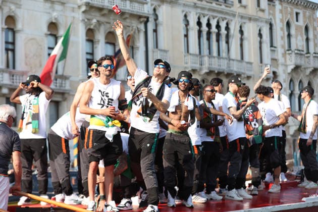 Ar Venezia 09 05 2026 - festa promozione serie A Venezia foto Andrea Rigano Image nella foto: Venezia 