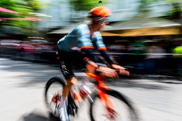 109th Giro d Italia 2026 - Stage 2 A pro cyclist from the INEOS team starts the second stage of the 109th Giro d Italia in Burgas, Bulgaria, on May 9, 2026. Burgas Bulgaria  Copyright: xHristoxRusevx originalFilename:rusev-notitle260509_npDFd.jpg