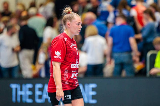 Lotta Heider Thueringer HC, 07 on the way to half-time GER, HSG Blomberg Lippe vs Thueringer HC, Handball, 1 Bundesliga Women, Play Offs, Semi-final, Match 3, 09 05 2026 GER, HSG Blomberg Lippe vs Thueringer HC, Handball, 1 Bundesliga Women, Play Offs, Semi-final, Match 3, 09 05 2026 Blomberg Copyright: xEibner-Pressefoto JanxRollingerx EP_JSK