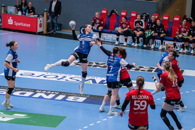 Handball, Women, HBF, Semi-final, HSG Blomberg-Lippe - Thüringer HC