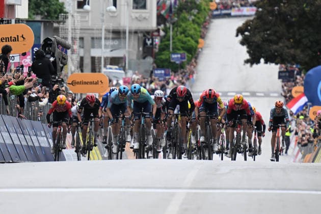 09-05-2026 Giro D italia; Tappa 02 Burgas - Veliko Tarnovo; 2026, Xds - Astana; Silva, Guilermo Thomas; Scaroni, Christian; Veliko Tarnovo; 