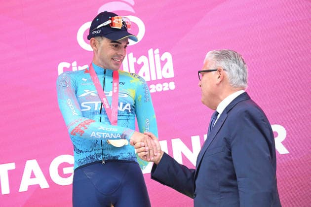 09-05-2026 Giro D italia; Tappa 02 Burgas - Veliko Tarnovo; 2026, Xds - Astana; Silva, Guilermo Thomas; Della Casa, Enrico; Veliko Tarnovo; 