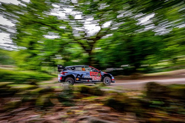 AUTO - WRC, Motorsport Rallye, WM - RALLY DE PORTUGAL 2026 11 Thierry NEUVILLE, Martijn WYDAEGHE, Hyundai I20 Rally1, action during the 2026 Rally de Portugal, 6th round of the 2026 FIA WRC World Rally Car Championship, from May 7 to 10, 2026 at Matosinhos, Porto, Portugal - MatosinhosPortugal  Copyright: xPauloxMariax
