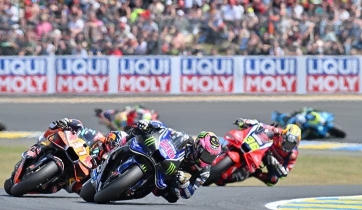 Grand Prix de France MotoGP Le Mans PHOTOPQR OUEST FRANCE Jérôme FOUQUET ; LE MANS ; 09 05 2026 ; Motocyclisme. MotoGP. Grand Prix de France. Course Sprint. Fabio Quartararo, Photo: Jérôme Fouquet Ouest-France. - 9 May 2026, Le Mans, France Michelin French Grand Prix motorcycle race (MotoGP) at the Bugatti circuit in Le Mans LE MANS France  Copyright: xPHOTOPQR OUESTxFRANCE MAXPPPxJérômexFOUQUETx 20260509OFR8333 20260509OFR8333