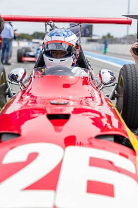 AUTO - GRAND PRIX DE FRANCE HISTORIQUE 2026 ALESI Jean (fra), portrait, during the Grand Prix de France Historique 2026, from May 8 to 10, 2026 on the Circuit Paul Ricard in Le Castellet, France -  Copyright: xMARCxDExMATTIAx