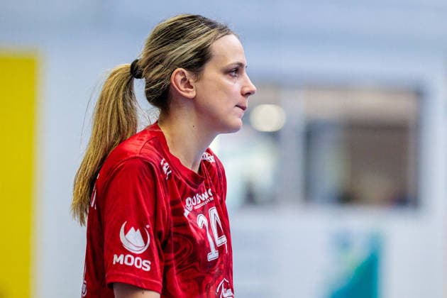 Anika Niederwieser Thueringer HC, 14 in disappointment after 35 24 defeat GER, HSG Blomberg Lippe vs Thueringer HC, Handball, 1 Bundesliga Women, Play Offs, Semi-final, Match 3, 09 05 2026 GER, HSG Blomberg Lippe vs Thueringer HC, Handball, 1 Bundesliga Women, Play Offs, Semi-final, Match 3, 09 05 2026 Blomberg Copyright: xEibner-Pressefoto JanxRollingerx EP_JSK
