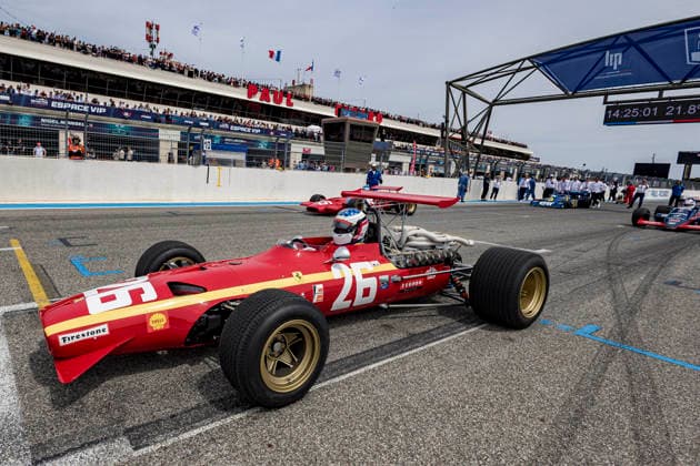 AUTO - GRAND PRIX DE FRANCE HISTORIQUE 2026 ALESI Jean (fra), portrait, during the Grand Prix de France Historique 2026, from May 8 to 10, 2026 on the Circuit Paul Ricard in Le Castellet, France -  Copyright: xMARCxDExMATTIAx
