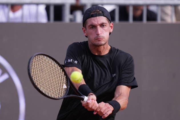 Terence Atmane (FRA) during the match between Flavio Cobolli (ITA) vs Terence Atmane (FRA) at the Italian Open in Rome, Saturday, May 9, 2026. (Alfredo Falcone LaPresse)  Copyright: xAlfredoxFalcone LaPressex
