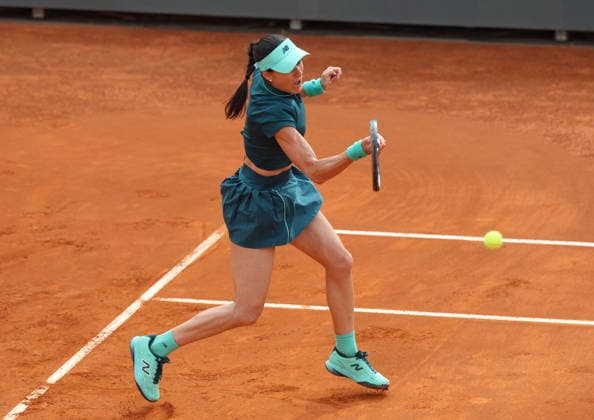 May 9, 2026, Rome, Lazio, Italy: SORANA CRISTEA of Romania during the match against A. Sabalenka in the third round of tennis tournament WTA, Tennis Damen 1000 Internazionali BNL Dâ€⠢Italia, Rome, Italy. Cristea won 2:6, 6:3, 7:5 Tennis, Internazionali BNL Dâ€⠢Italia 2026 - Sorana Cristea 2:6, 6:3, 7:5 - ZUMAc278 20260509_zsp_c278_047 Copyright: xMarcinxCholewinskix