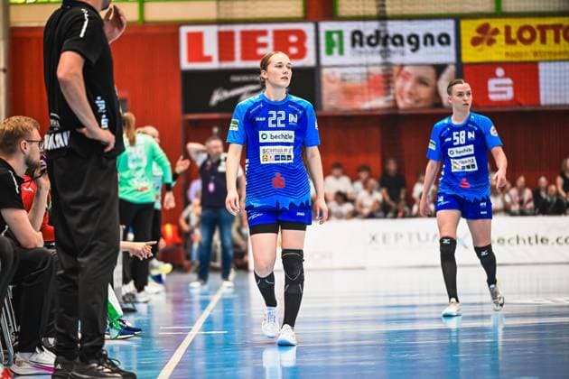 Scene with Meret Ossenkopp 22 Sport Union Neckarsulm and Lilli Holste 58 Sport Union Neckarsulm Scene with Meret Ossenkopp 22 Sport Union Neckarsulm and Lilli Holste 58 Sport Union Neckarsulm Copyright: xspeedshotx