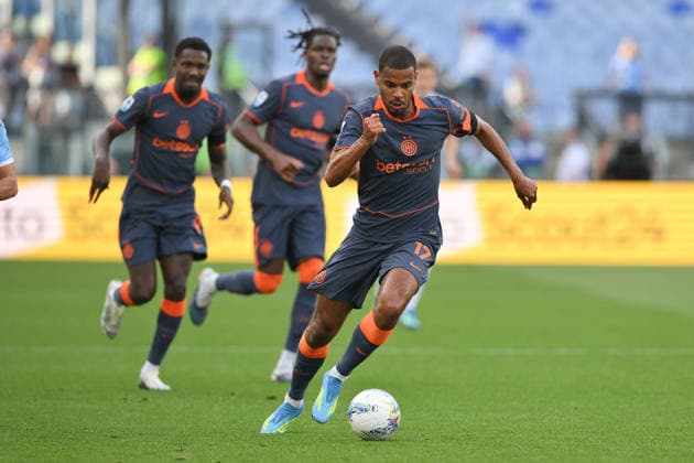 Foto IPP Roberto Ramaccia Roma 9 5 2026 Campionato di Calcio Serie A 2025 2026 Lazio vs Inter Nella foto Andy Diouf of FC Inter seen in action Italy Photo Press - World Copyright Roma italy Italia ITALY  Copyright: xR4924_italyphotopressx