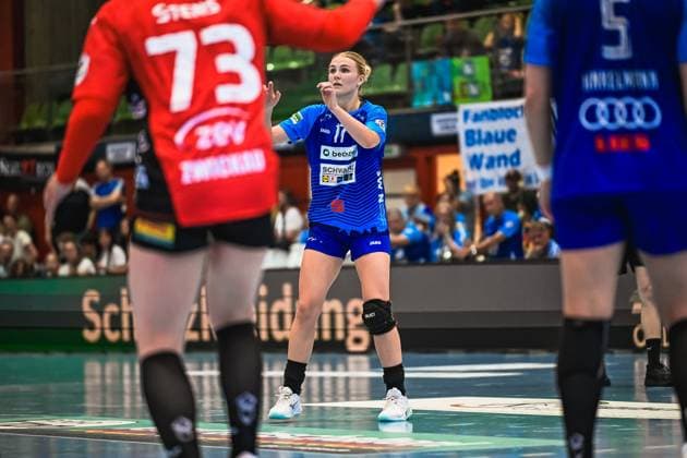 Scene with Lynn Holtman 17 Sport Union Neckarsulm Scene with Lynn Holtman 17 Sport Union Neckarsulm in action Copyright: xspeedshotx
