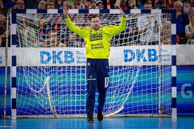 DAIKIN HBL SG Flensburg Handewitt vs TBV Lemgo Lippe 09 05 26 Benjamin Buric Nr 01, SG Flensburg Handewitt DAIKIN HBL SG Flensburg Handewitt vs TBV Lemgo Lippe, GP JOULE Arena on 09 05 26 Copyright: xBEAUTIFULxSPORTS MarioxM.xKobergx