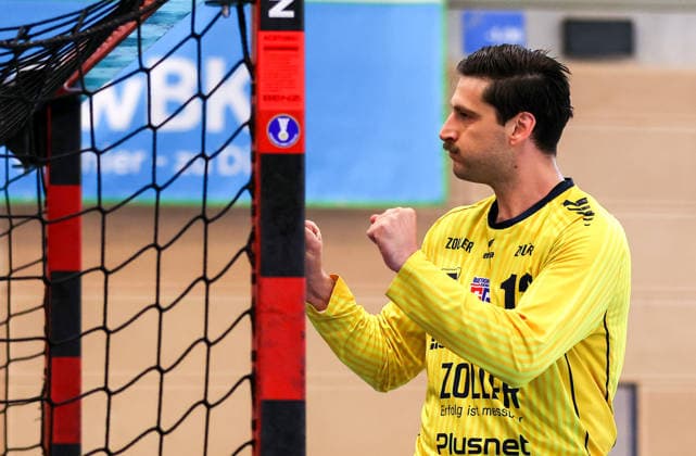 09 05 2026, Germany, Backnang, Handball 2 Bundesliga, HC Oppenweiler Backnang vs SG BBM Bietigheim, Martin Tomovski BBM