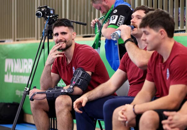 09 05 2026, Germany, Backnang, Handball 2 Bundesliga, HC Oppenweiler Backnang vs SG BBM Bietigheim, Juan de la Pena BBM
