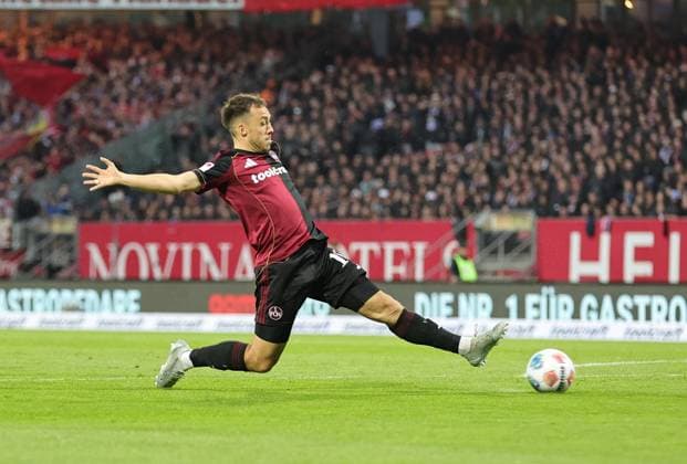 09 05 2026 Soccer Season 2025 2026 2 Soccer Bundesliga 33 Matchday 1 FC Nürnberg FCN Club FC Schalke 04 S04 Gelsenkirchen Sportfoto Zink DaMa xdaxmax DFL regulations prohibit any use of photographs as image sequences and or quasi video only for editorial use Julian Justvan 10, 1 FC Nürnberg FCN