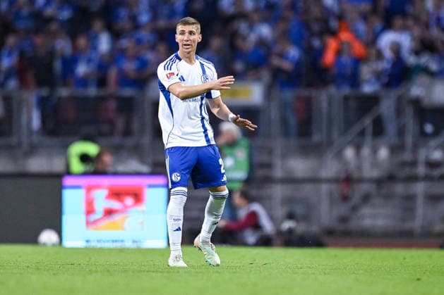 09 05 2026, Football, 2 Bundesliga, Season 2025 2026, Matchday 32, 1 FC Nürnberg FC Schalke 04, Felipe Sanchez FC Schalke 04 xRHR PHOTO YYx Copyright: KROEGER RHR-FOTOx RHR-FOTO YY