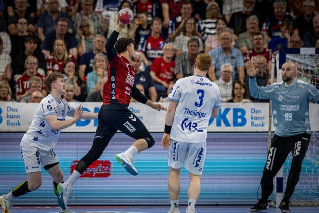 DAIKIN HBL SG Flensburg Handewitt vs TBV Lemgo Lippe 09 05 26 Marko Grgic Nr 17, SG Flensburg Handewitt in attack DAIKIN HBL SG Flensburg Handewitt vs TBV Lemgo Lippe, GP JOULE Arena on 09 05 26 Copyright: xBEAUTIFULxSPORTS MarioxM.xKobergx