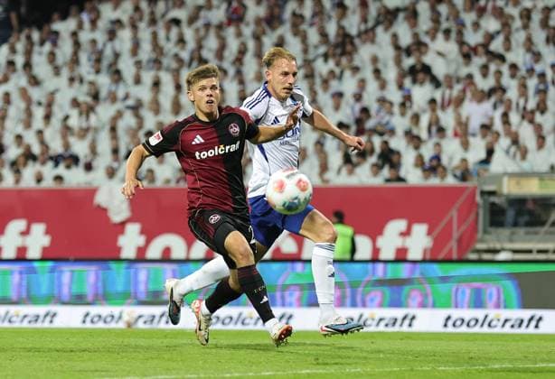 09 05 2026 Soccer Season 2025 2026 2 Soccer Bundesliga 33 Matchday 1 FC Nürnberg FCN Club FC Schalke 04 S04 Gelsenkirchen Sportfoto Zink DaMa xdaxmax DFL regulations prohibit any use of photographs as image sequences and or quasi video only for editorial use Finn Ole Becker 25, 1 FC Nürnberg FCN Timo Becker 5, FC Schalke 04 S04