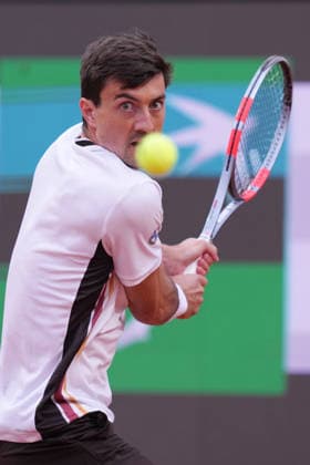 Sebastian Ofner (AUT) during the match between Jannik Sinner (ITA) vs Sebastian Ofner (AUT) at the Italian Open in Rome, Saturday, May 9, 2026. (Alfredo Falcone LaPresse)  Copyright: xAlfredoxFalcone LaPressex