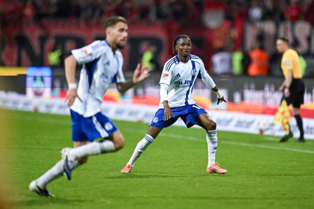09 05 2026, Football, 2 Bundesliga, Season 2025 2026, Matchday 32, 1 FC Nürnberg FC Schalke 04, Moussa Ndiaye FC Schalke 04 xRHR PHOTO YYx Copyright: KROEGER RHR-FOTOx RHR-FOTO YY