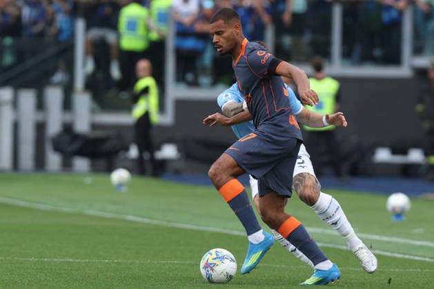 CALCIO - Serie A - SS Lazio vs Inter - FC Internazionale Photo by IPA ABACAPRESS.COM84519718 - Frosinone, Italy - May 8, 2026: Andy Diouf (Midfielder) of FC Internazionale seen in action during the Serie BKT 2025-2026 match day 38 between Frosinone Calcio vs Mantova 1911 at Benito Stirpe stadium. Rome Italy  Copyright: xIPAxSport ABACAx