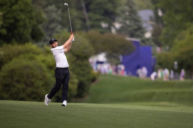 2026 Truist Championship: Third Round May 09 May 9, 2026: Alex Fitzpatrick hits from the fairway on the eleventh hole during the third round of the 2026 Truist Championship at Quail Hollow Club in Charlotte, NC. (Scott Kinser CSM) (Credit Image: Â Scott Kinser Cal Media) Charlotte Nc United States EDITORIAL USE ONLY Copyright: xx ZUMA-20260509_zma_c04_004.jpg ScottxKinserx csmphotothree490051