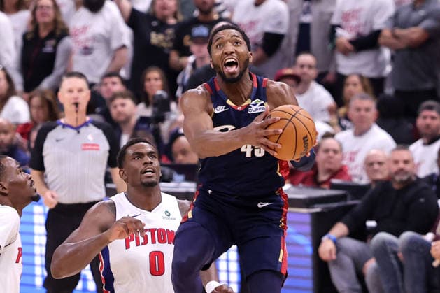Basketball, NBA, Playoffs, Cleveland Cavaliers - Detroit Pistons