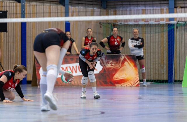 Frustration at Vesna Panic Barock Volleys MTV Ludwigsburg, 05 Barock Volleys MTV Ludwigsburg vs TSV GA Stuttgart, Volleyball,VLW Pokal Damen,Finale, Saison 2025 2026, 09 05 2026, Barock Volleys MTV Ludwigsburg vs TSV GA Stuttgart, Volleyball,VLW Pokal Damen,Finale, Saison 2025 2026, 09 05 2026 Aalen Waldhausen Copyright: xEibner-Pressefoto DavidexDixGiovx EP_DGI