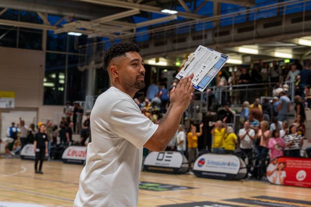 Brian Wenzel Bozic Estriche Knights Kirchheim, Assistant Coach , GER, Bozic Estriche Kirchheim Knights vs BG Goettingen, BARMER 2 Basketball Bundesliga, PlayOffs Quarterfinals 2 Matchday, Season 2025 2026, 09 05 2026 GER, Bozic Estriche Kirchheim Knights vs BG Goettingen, BARMER 2 Basketball Bundesliga, PlayOffs Quarterfinals 2 Matchday, Season 2025 2026, 09 05 2026 Kirchheim unter Teck Copyright: xEibner-Pressefoto SilasxKunzx EP_SKZ