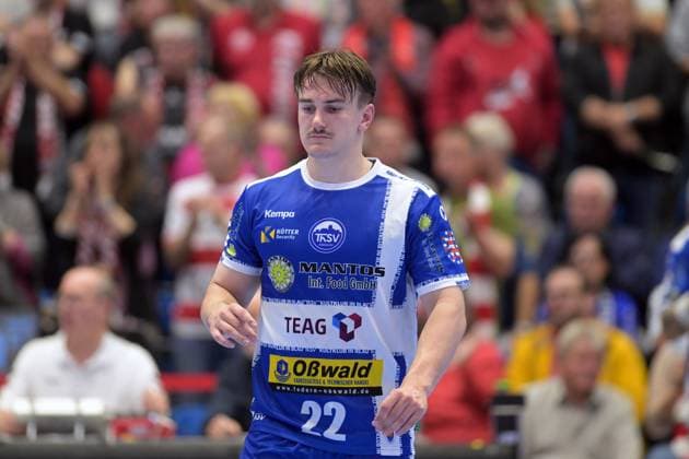 Felix Aellen ThSV Eisenach 22 disappointed, frustrated, emotion , GER, MT Melsungen ThSV Eisenach, Handball, 1 Bundesliga, 31 Matchday, Season 2025 2026, 09 05 2026, GER, MT Melsungen ThSV Eisenach, Handball, 1 Bundesliga, 31 Matchday, Season 2025 2026, 09 05 2026 Kassel Copyright: xEibner-Pressefotox xRolandxSippelx EP_RSL