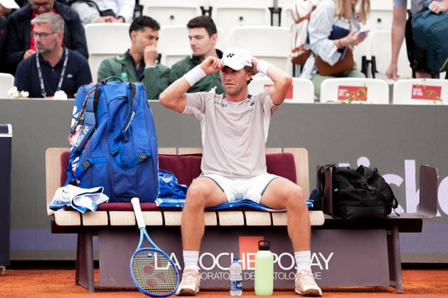 Casper Ruud of Norway during the match against Jiri Lehecka of Czech Republic at the Internazionali BNL d Italia 2026 tennis tournament at Foro Italico in Rome (Italy) on May, 10, 2026. AntoniettaxBaldassarre