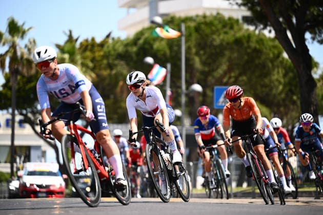 UCI Para Cycling Road World Cup: Round 3 Picture by Olly Hassell SWpix.com - 10 05 2026 - Cycling - UCI Para Cycling Road World Cup: Round 3 - Pescara, Abruzzo, Italy - Women C4 Road Race - Samantha Bosco (USA) Copyright: x xSWpix.comx(t axPhotographyxHubxLtd)xOllyxHassell SWpix.comx SWP-3030-14295