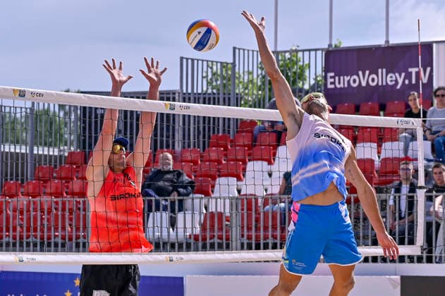 May 10, 2026, Madrid, Madrid, Spain: NATHAN MATOS of Spain during the men s Quarterfinals match between the Lithuania national team, Nationalteam and the Spanish national team, held at the Beach Pro Tour Futures Madrid 2026 at the Parque Deportivo Puerta de Hierro on May 9, 2026, in Madrid, Spain. Beach Pro Tour Futures Madrid 2026 (Men s) - 05.09.26 (Day Three)  - ZUMAc312 20260510_zsp_c312_102 Copyright: xOscarxManuelxSanchezx